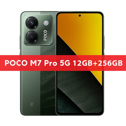 POCO M7 Pro 5G Global Version Dimensity 7025-Ultra 120Hz FHD+ Eye-Care AMOLED Display 5110Mah Battery NFC