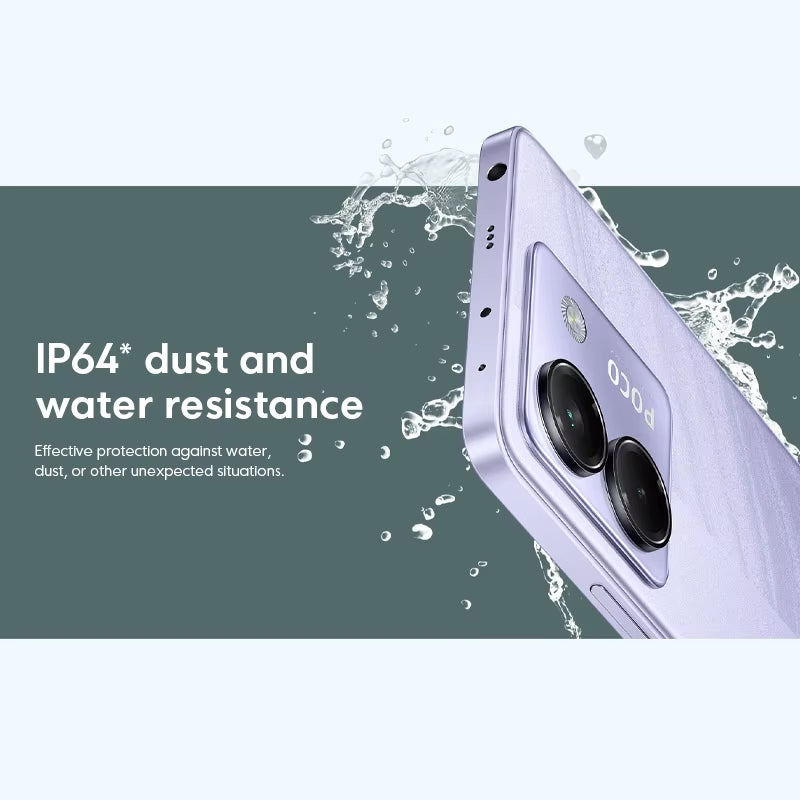 POCO M7 Pro 5G Global Version Dimensity 7025-Ultra 120Hz FHD+ Eye-Care AMOLED Display 5110Mah Battery NFC